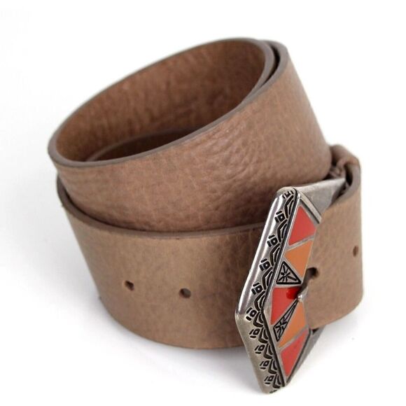 Velez TAUPE BROWN GENUINE LEATHER 1 7/8\